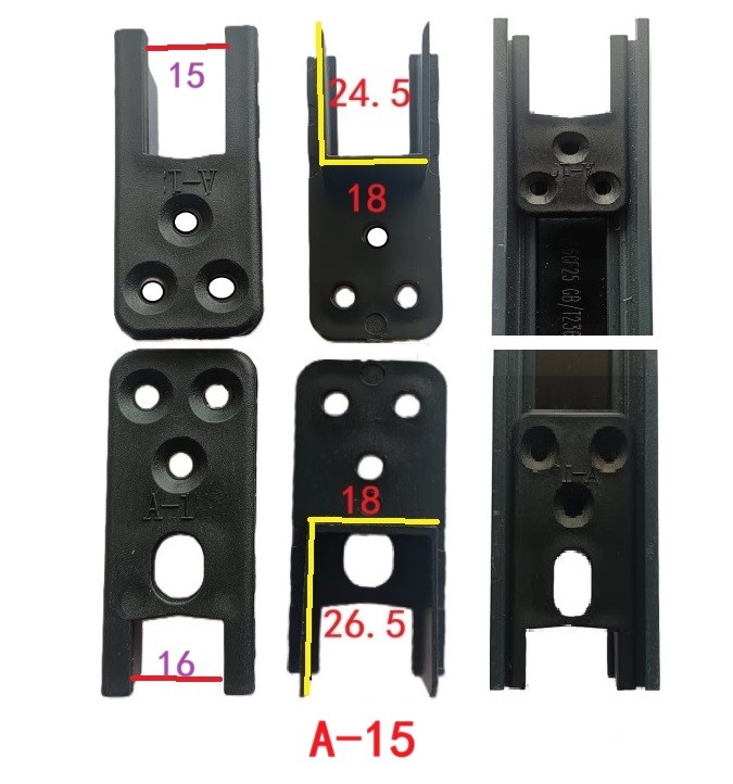 A-15 Antiswing guide for broken bridge