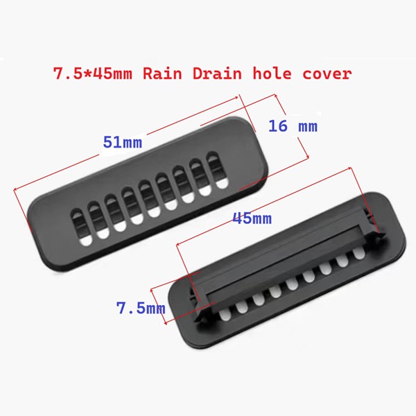 Window Drain Hole Cover