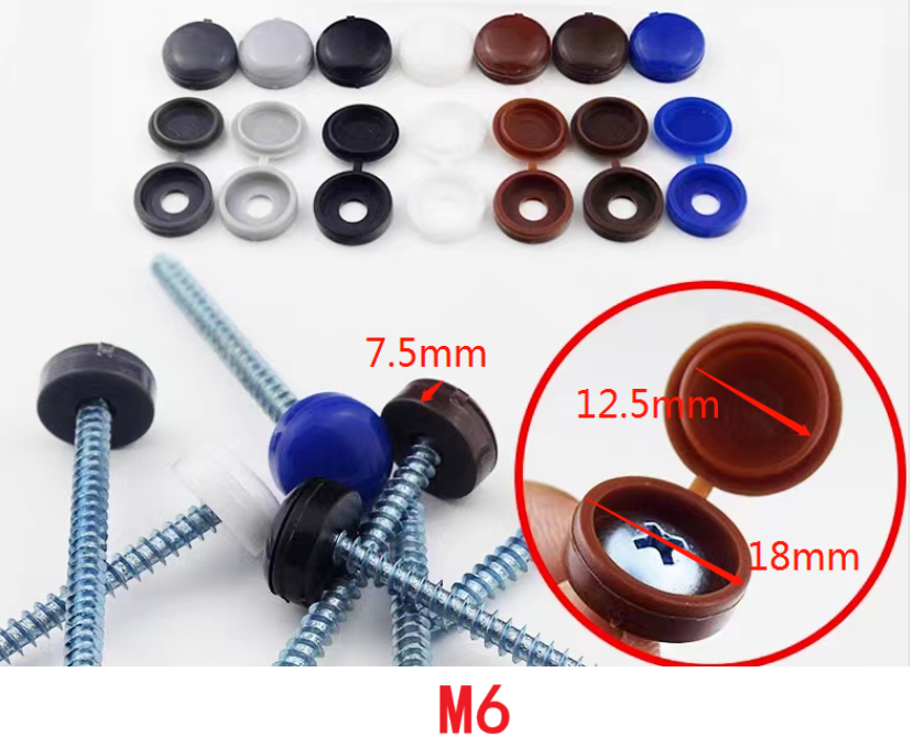 small cap for self-tapping screw