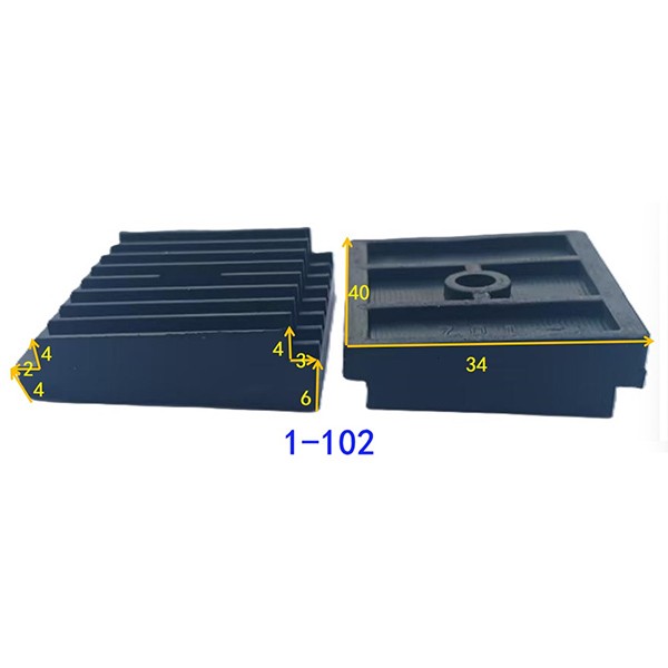 1-102-1 PVC Glass Spacer